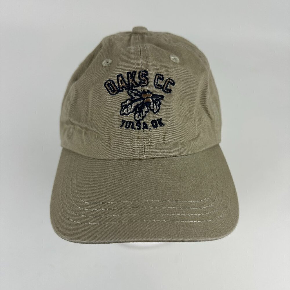 Ahead Oaks Country Club Hat Youth Boys Khaki
